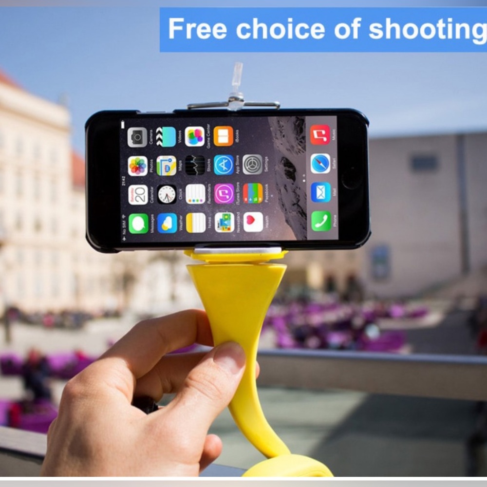 Flexible Monkey Supreme Selfie Camera And Smartphone Selfie Stick - BLACK - Picture 5 of 9